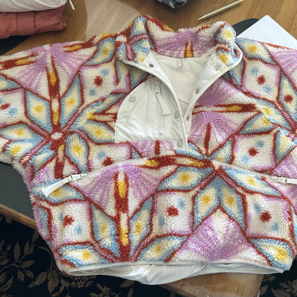 FP Movement by Free People Multicolor Teddy Jacket